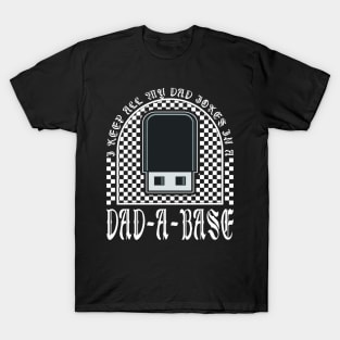 My Dad Jokes In A Dad A Base Funny Husband T-Shirt